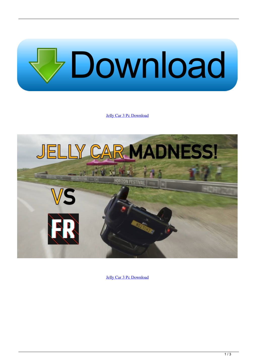 Jelly Car 3 Pc Download