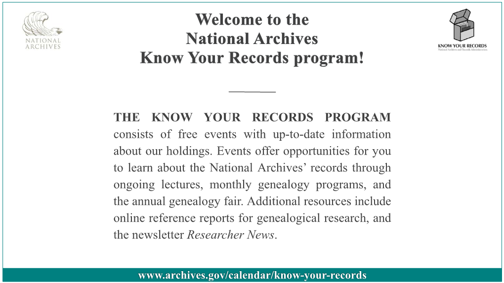 Introduction to the Captured German Records at the National Archives