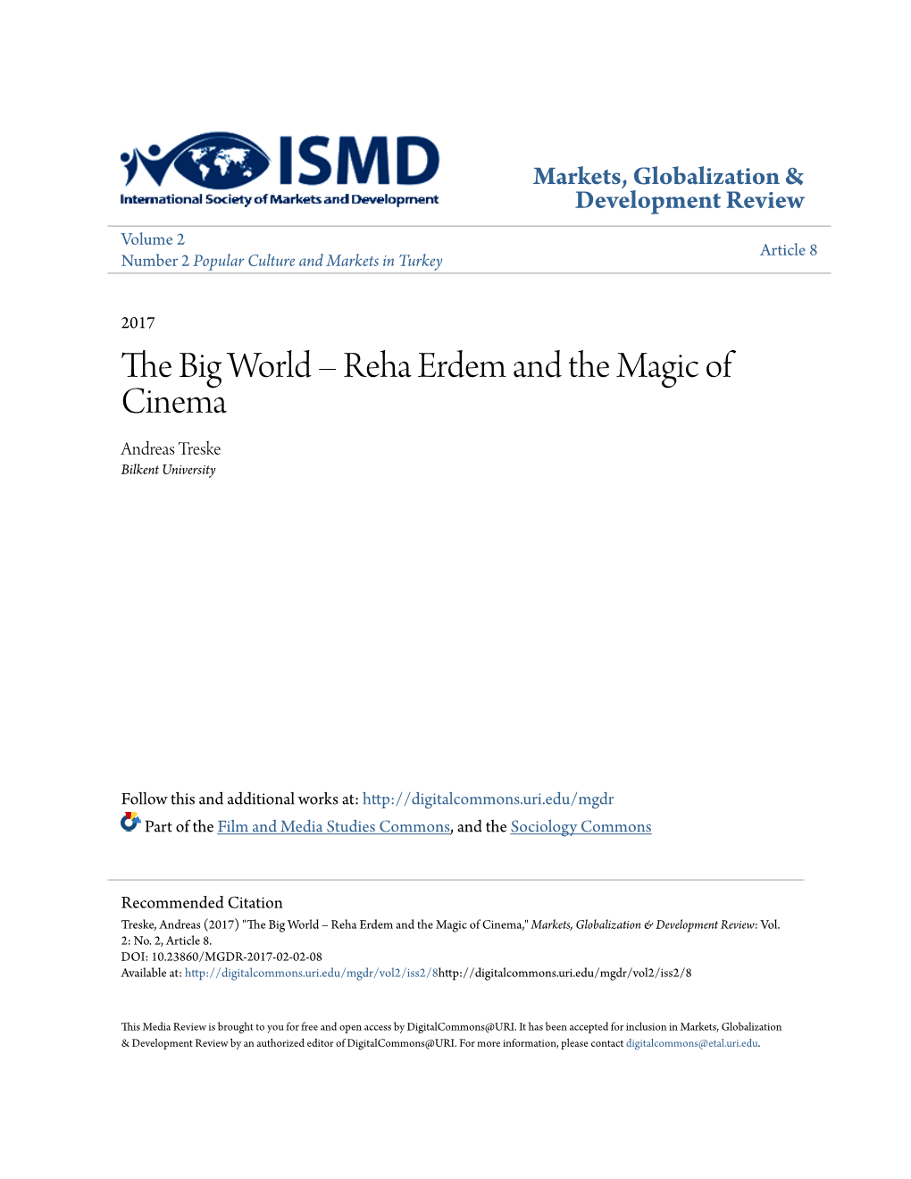 The Big World – Reha Erdem and the Magic of Cinema