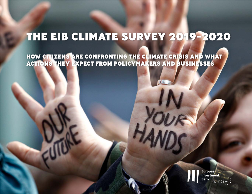 The Eib Climate Survey 2019-2020