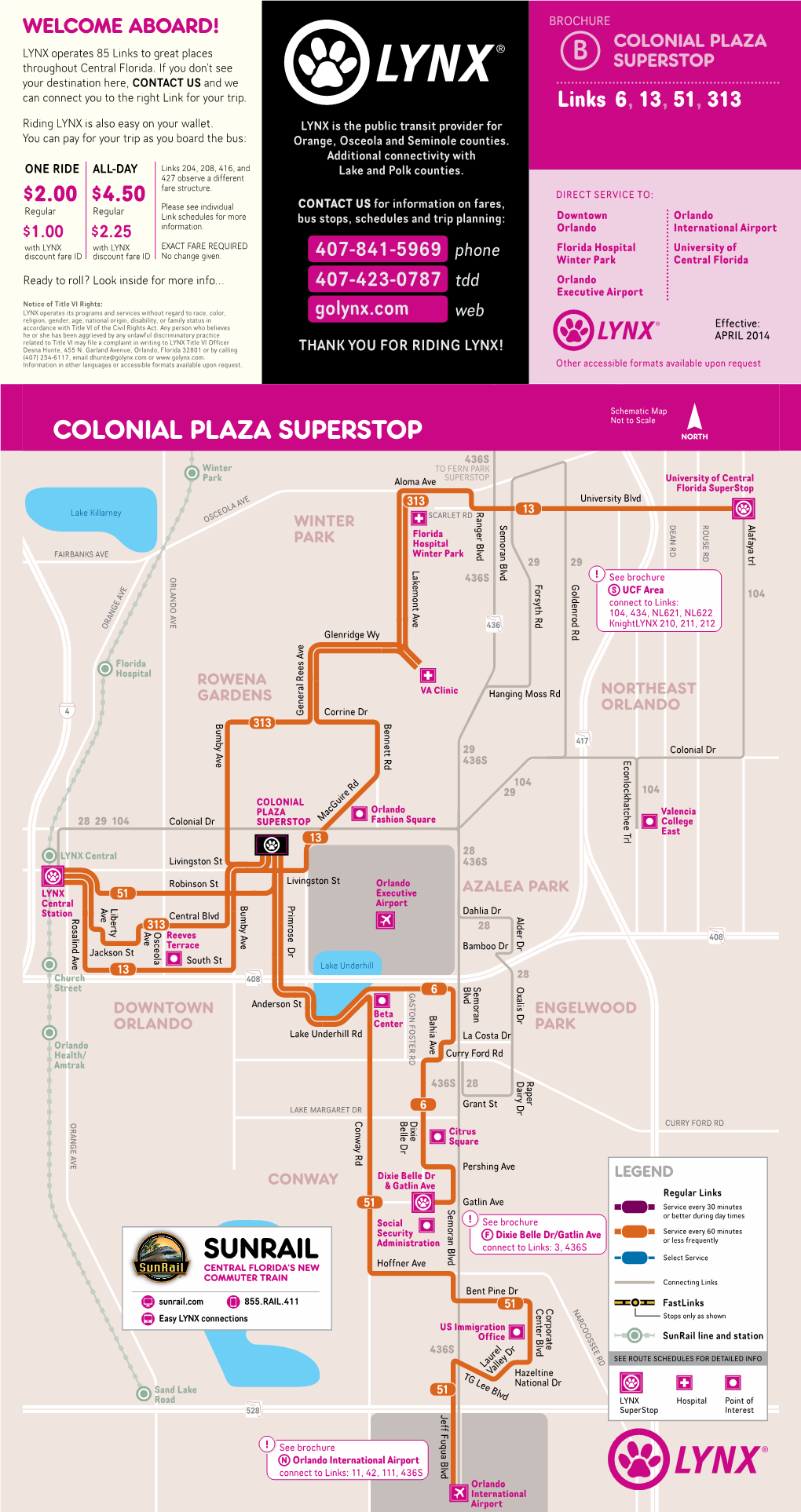 COLONIAL PLAZA SUPERSTOP Brochure See 436S
