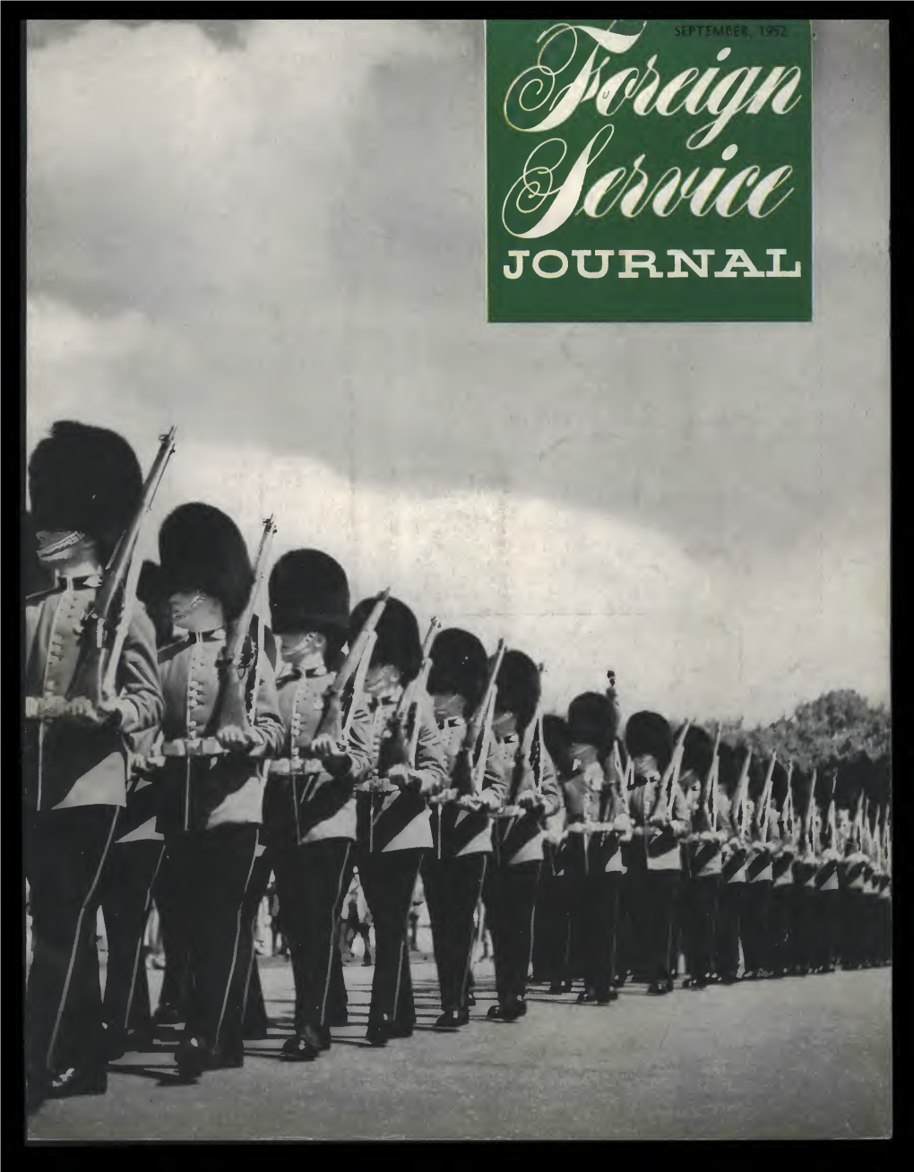 The Foreign Service Journal, September 1952