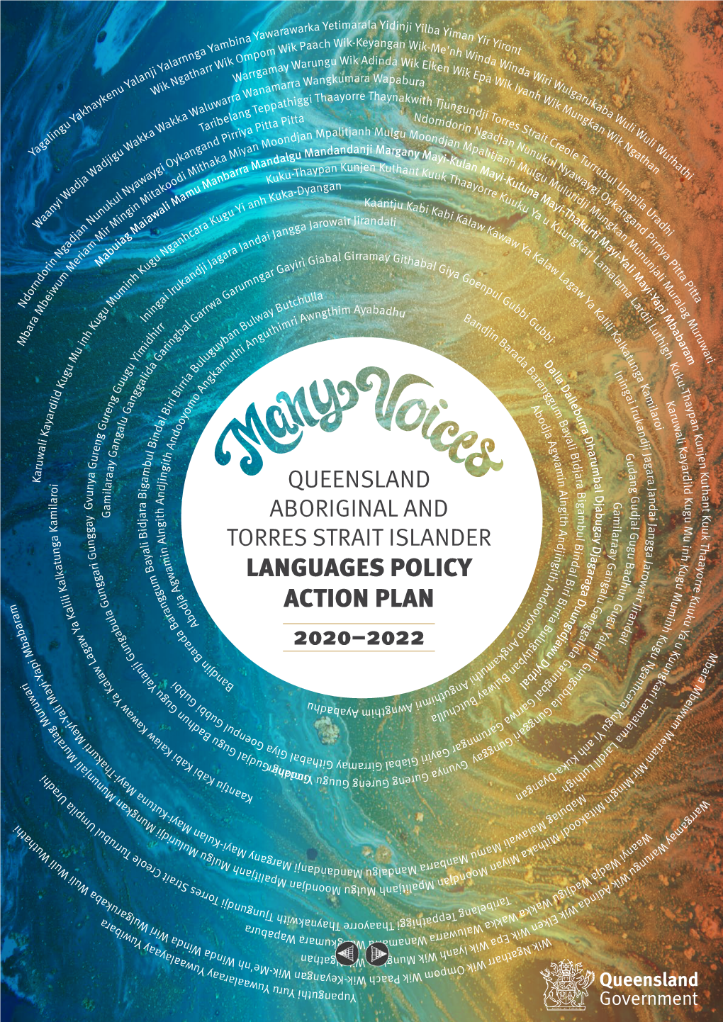 Many Voices Queensland Aboriginal and Torres Strait Islander Languages Action Plan