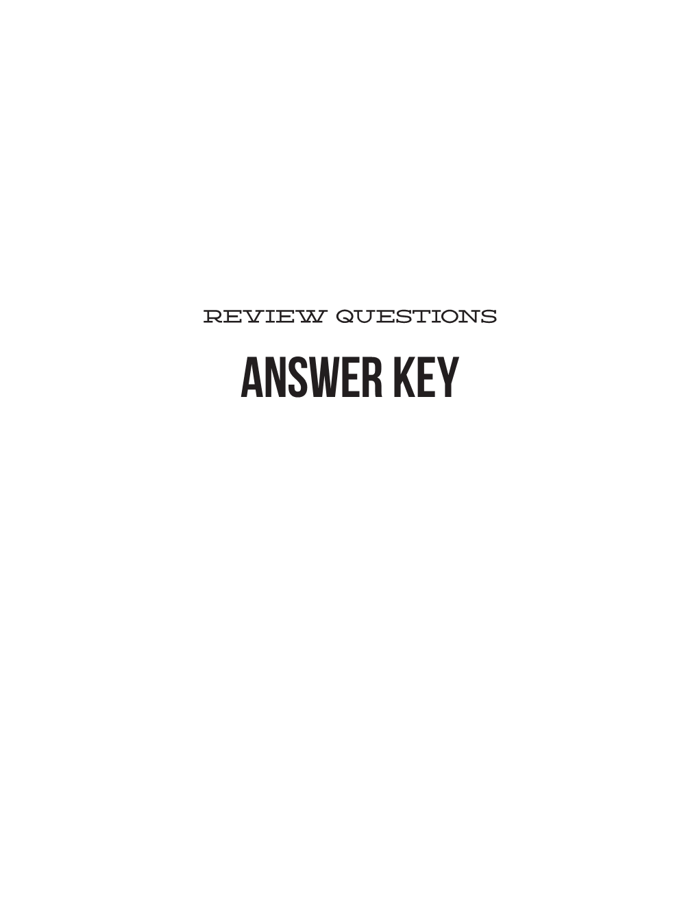 Riot and Dance ANSWER KEY2.Indd