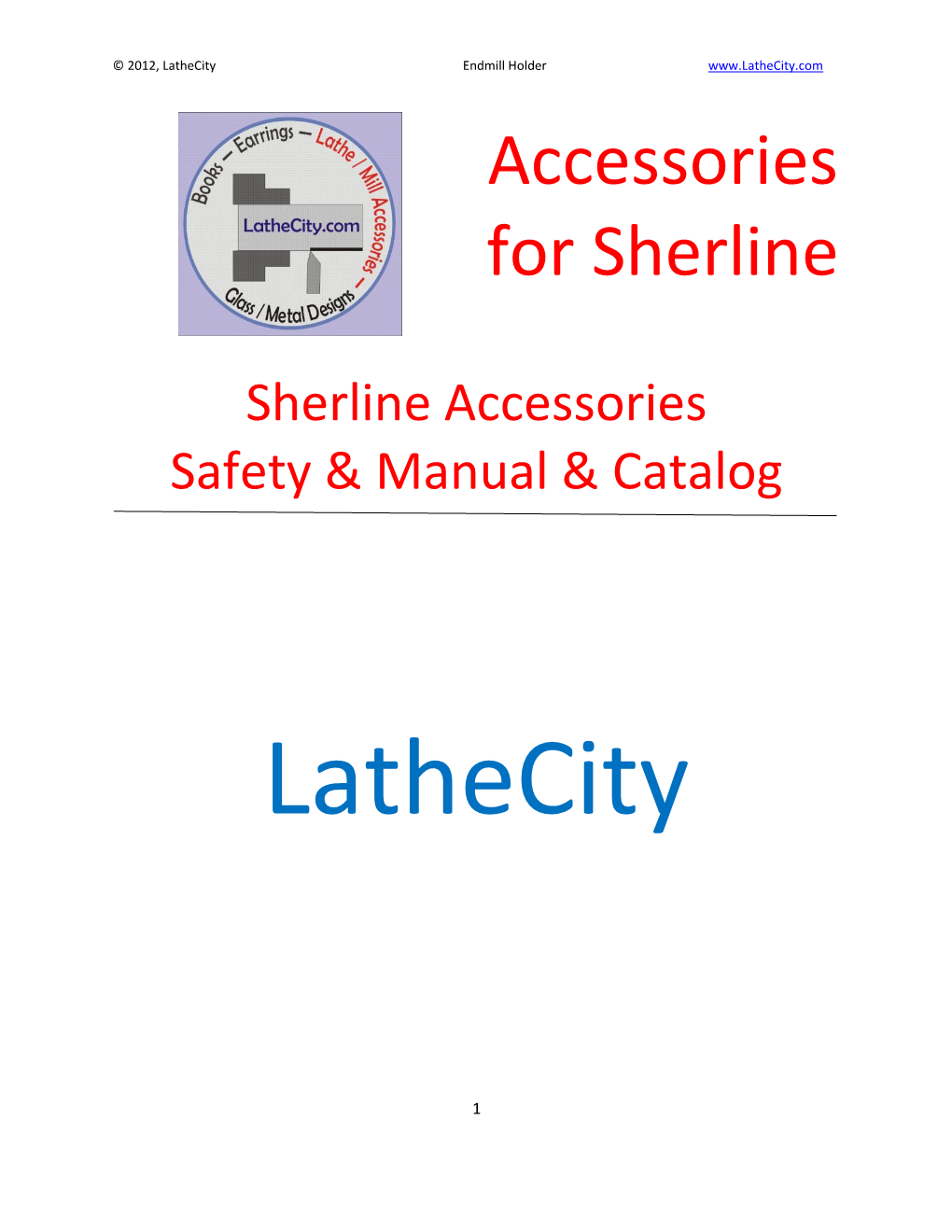 Accessories for Sherline