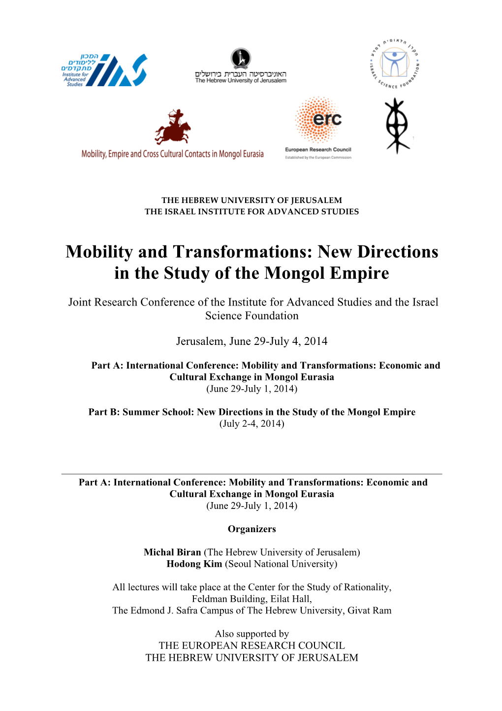 New Directions in the Study of the Mongol Empire