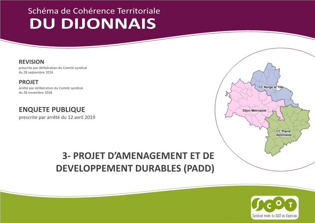 Projet D'amenagement Et De Developpement Durables