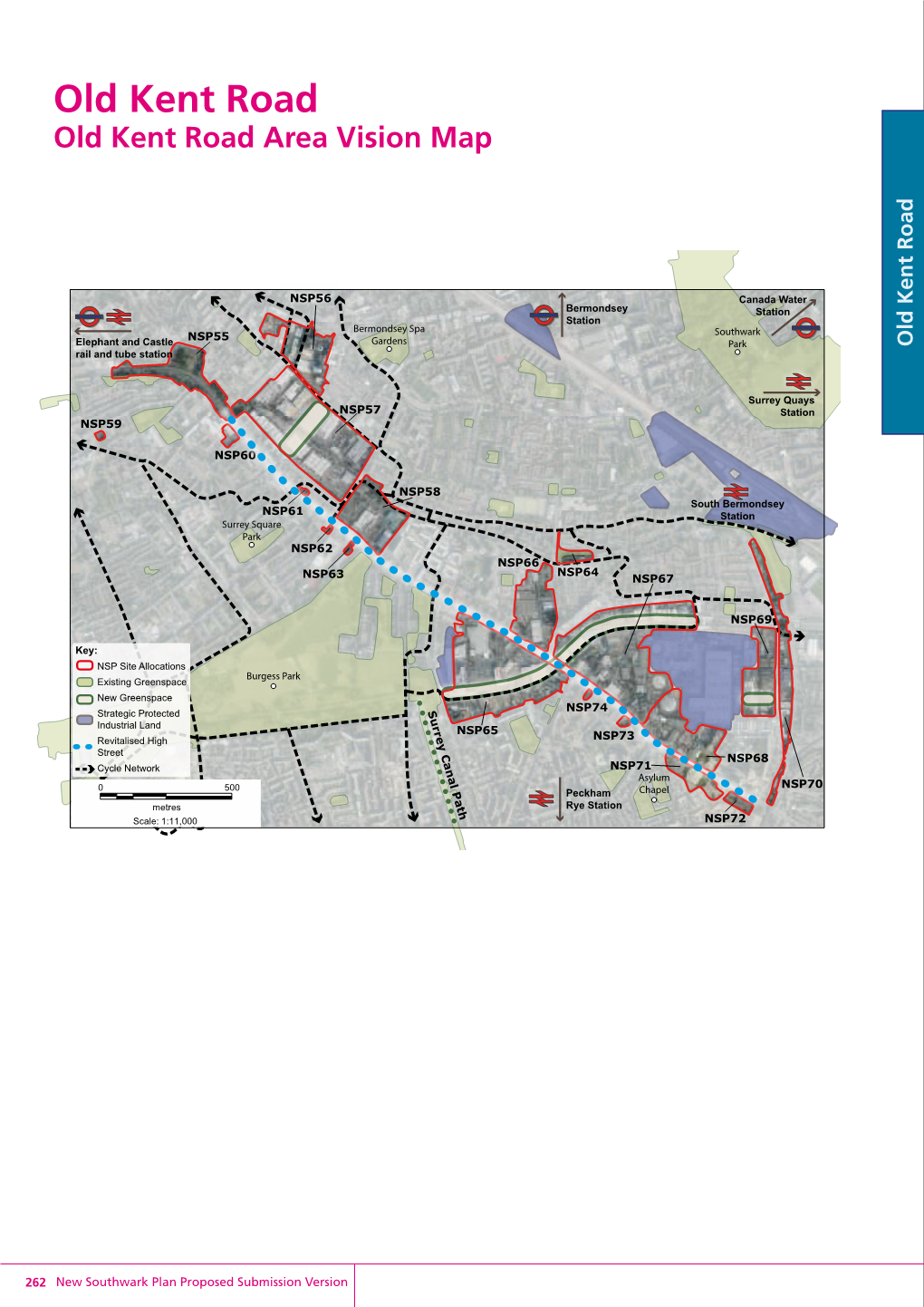 Old Kent Road Old Kent Road Area Vision Map