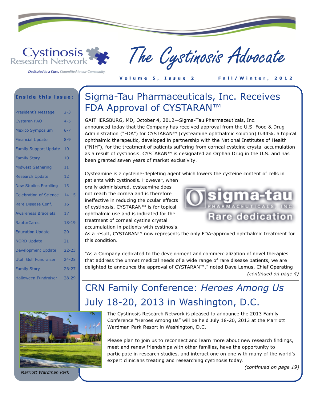 The Cystinosis Advocate