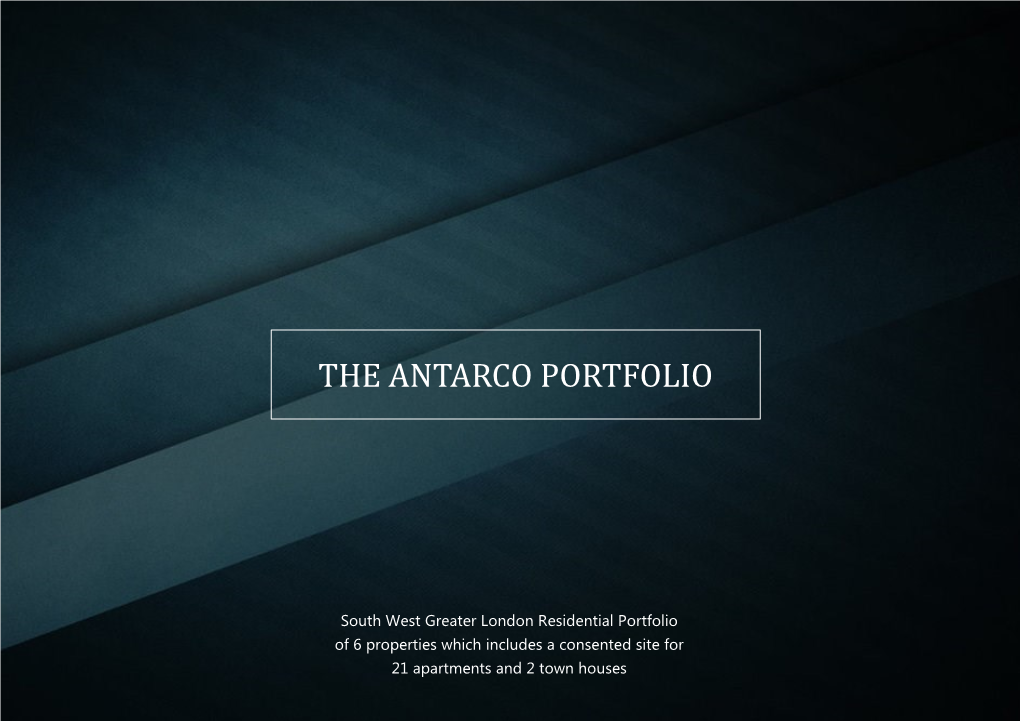 The Antarco Portfolio
