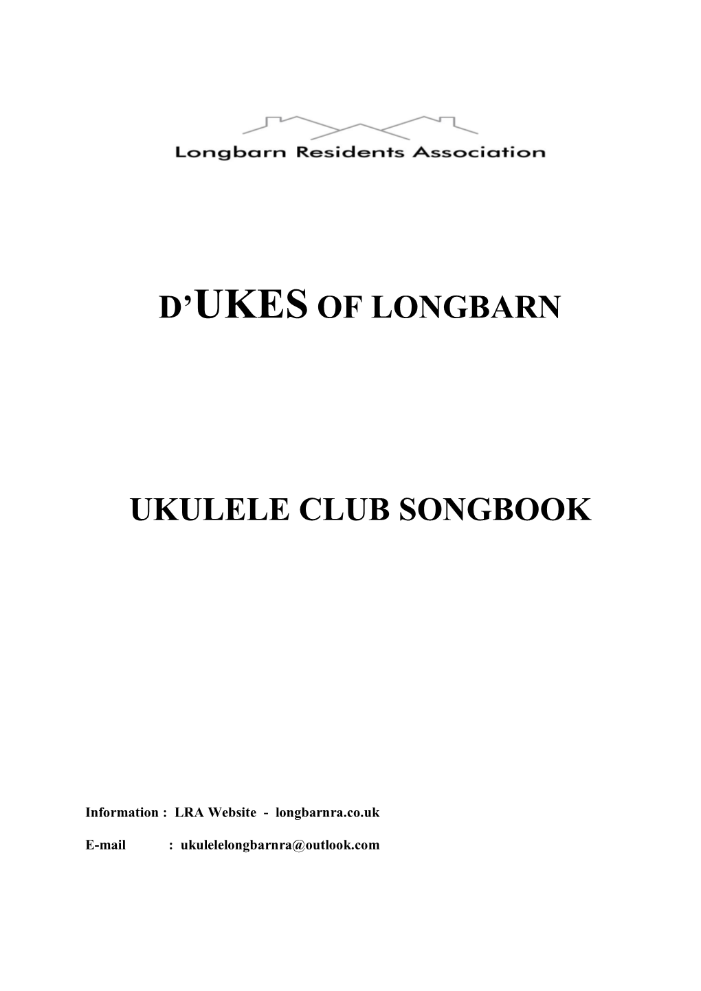 Ukulele Club Songbook V4