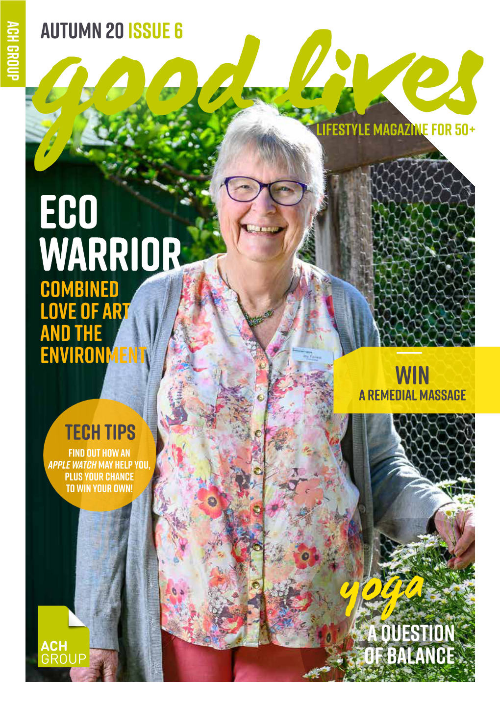 Eco Warrior Combined Love of Art and the Environment WIN a Remedial Massage Tech Tips Find out How an Apple Watch May Help You, Plus Your Chance to Win Your Own!