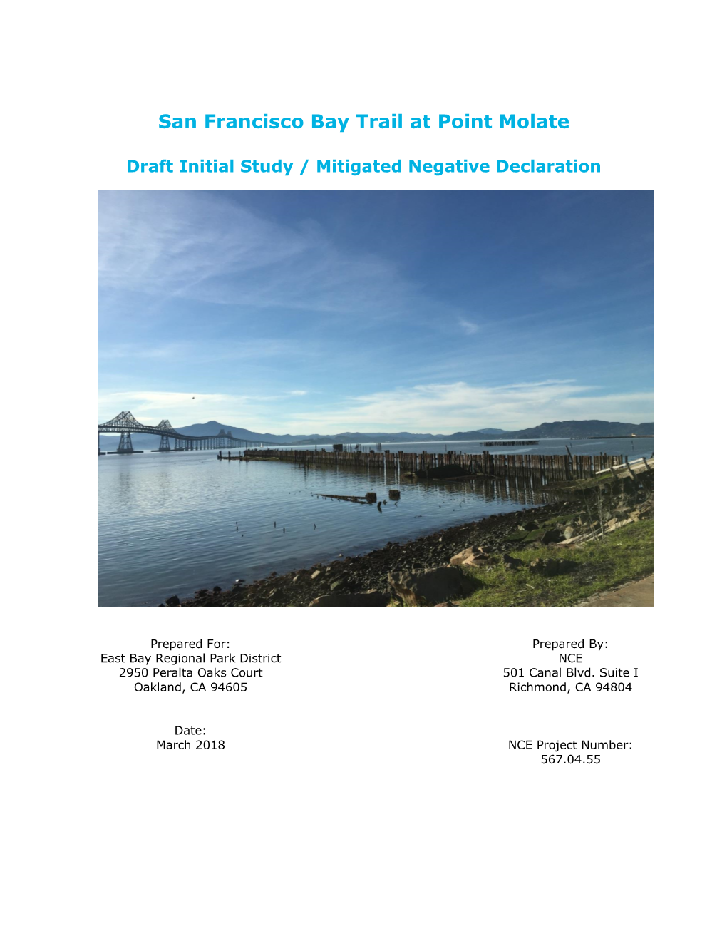 San Francisco Bay Trail at Point Molate