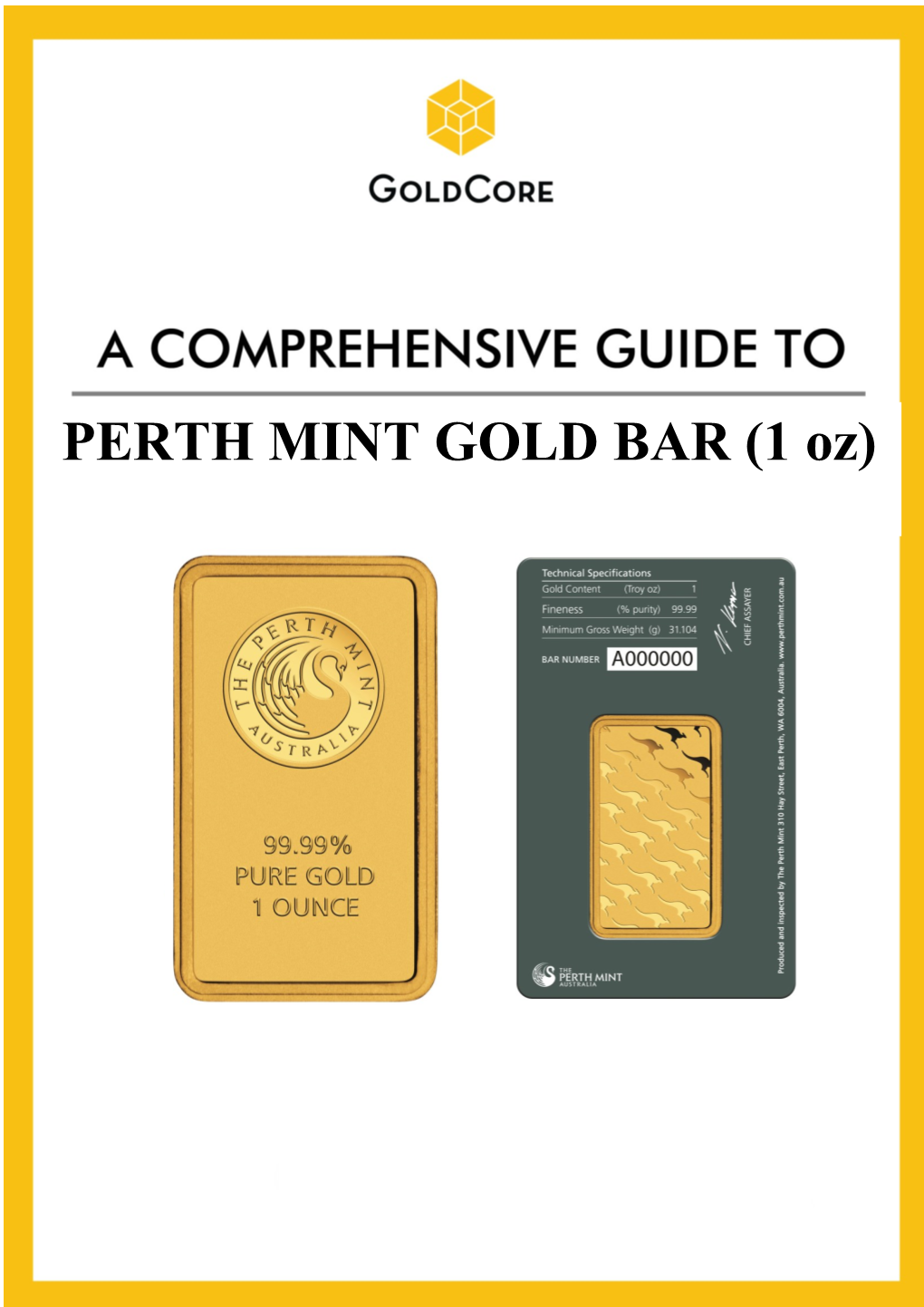 PERTH MINT GOLD BAR (1 Oz)