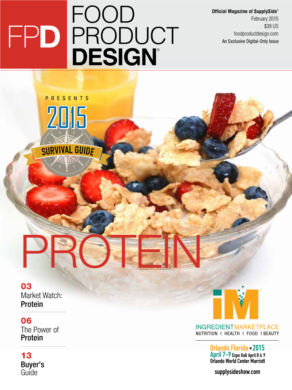 Market Watch: Protein the Power of Protein Buyer's Guide