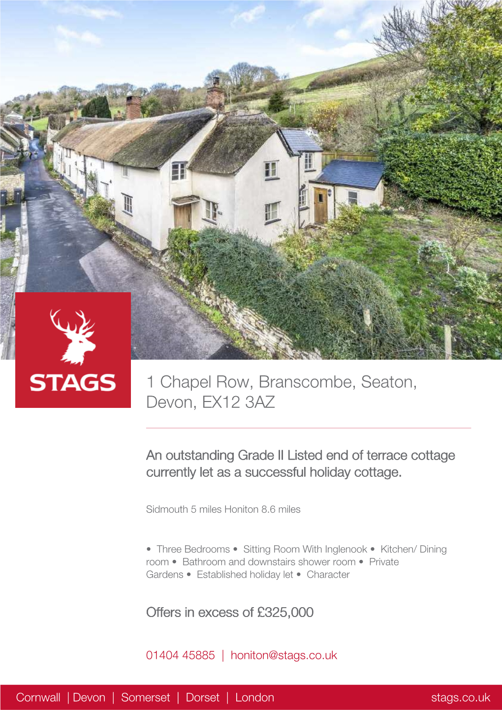 1 Chapel Row, Branscombe, Seaton, Devon, EX12 3AZ