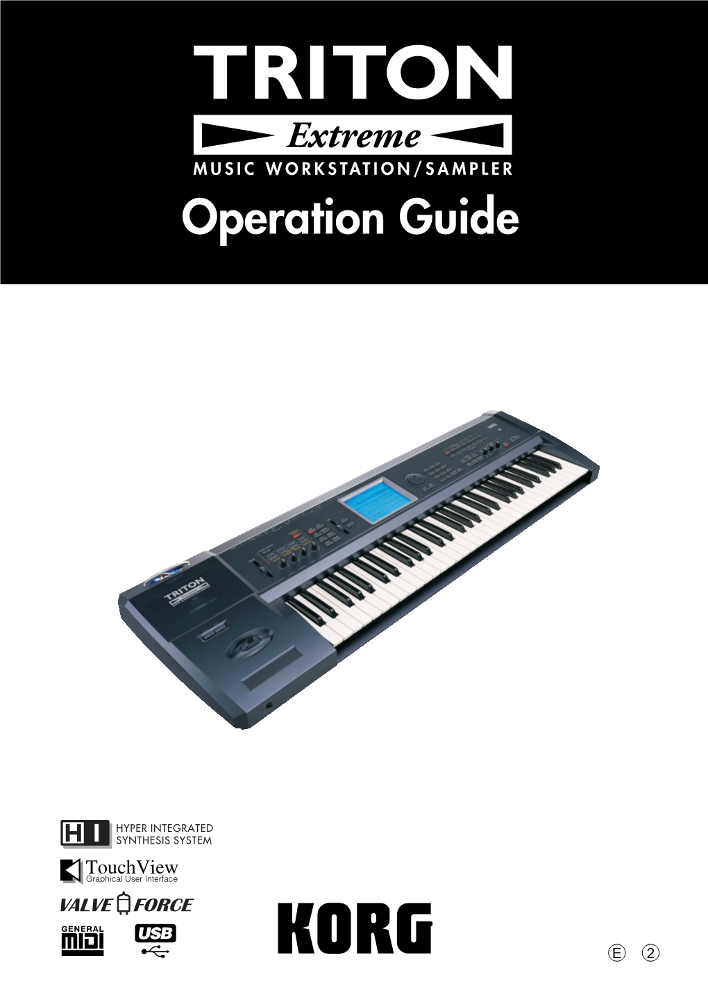 Korg Triton Extreme Manual