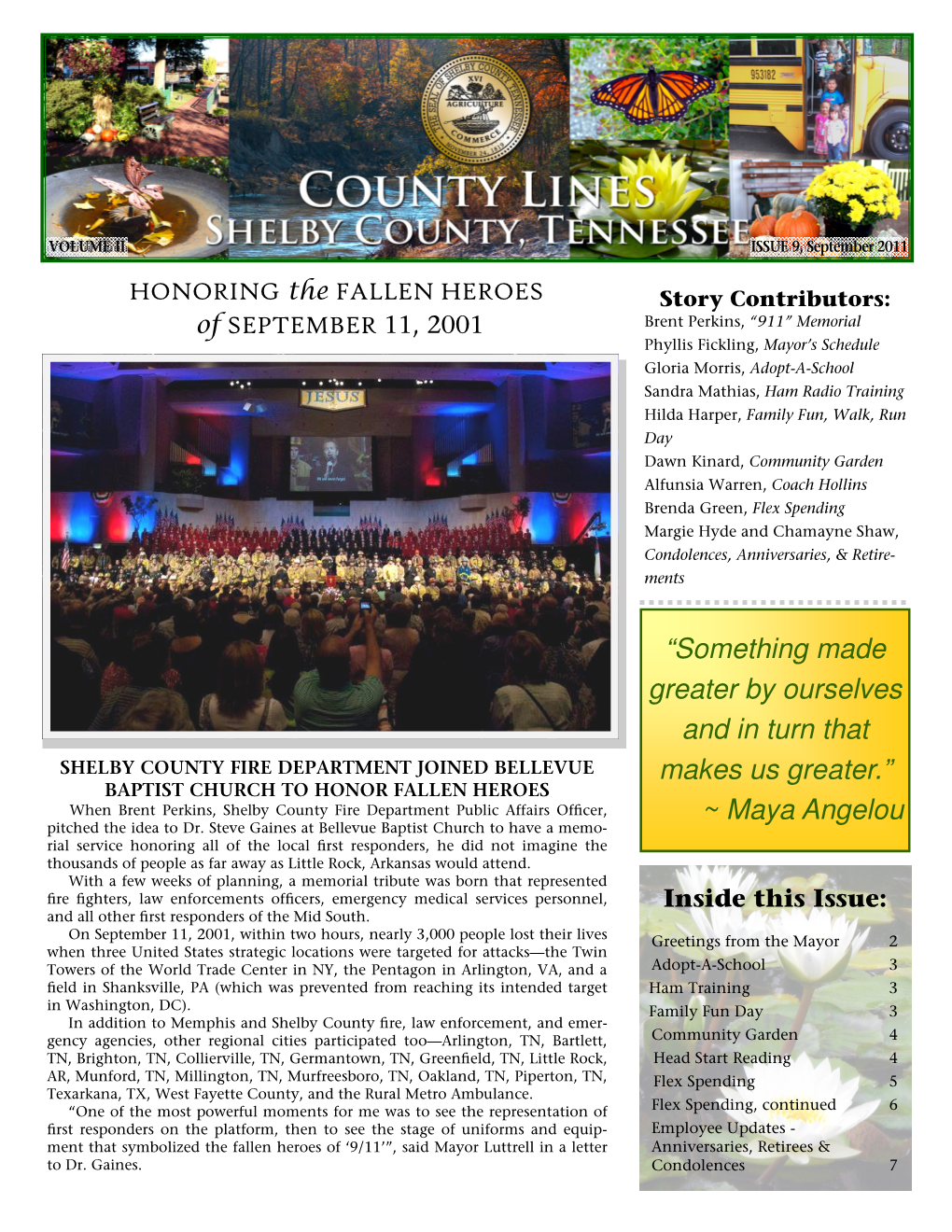 Newsletter September 2011 Final