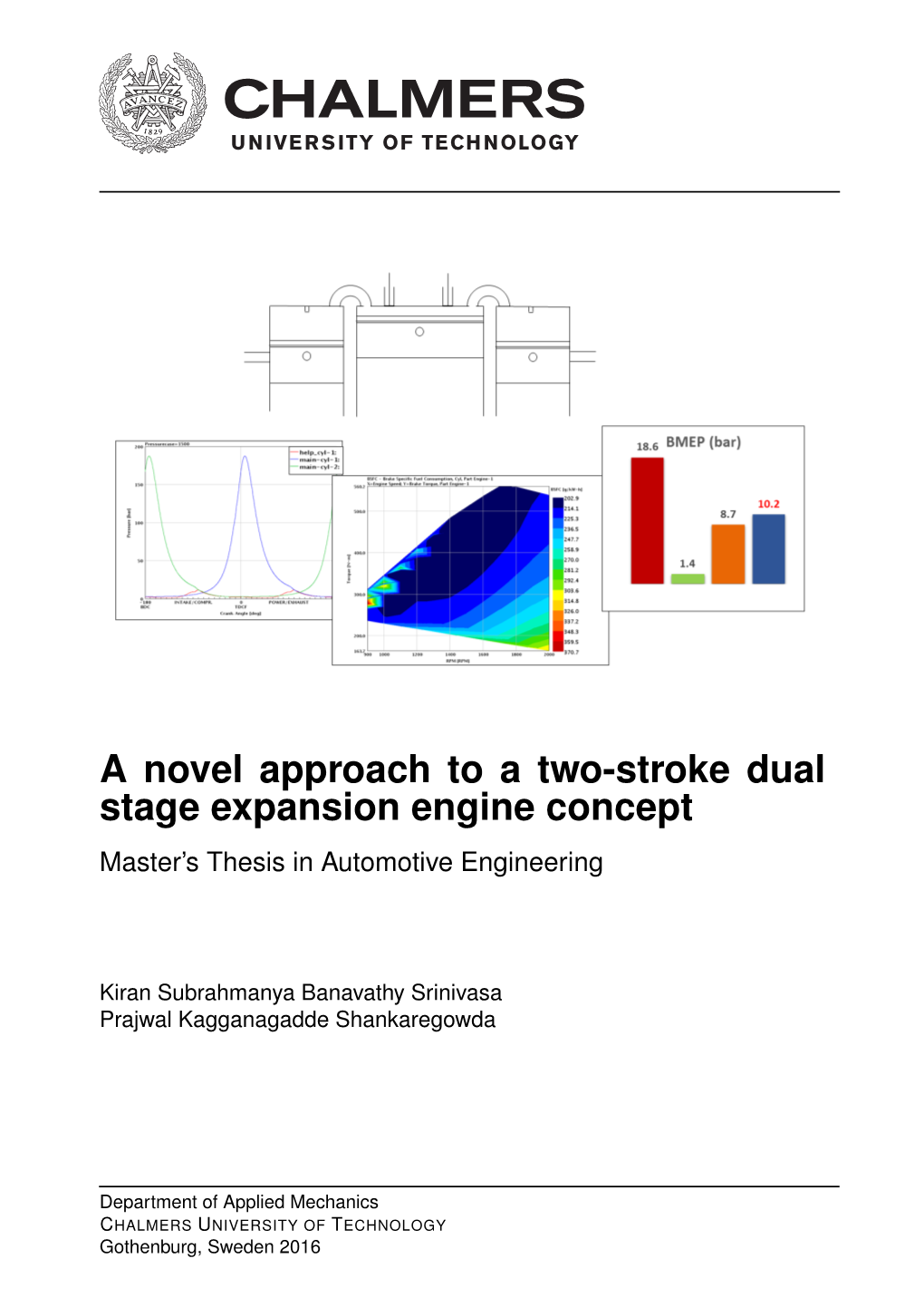 A Novel Approach to a Two-Stroke Dual Stage Expansion Engine Concept Master’S Thesis in Automotive Engineering