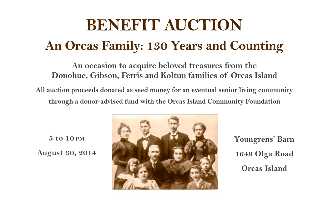 Benefit Auction