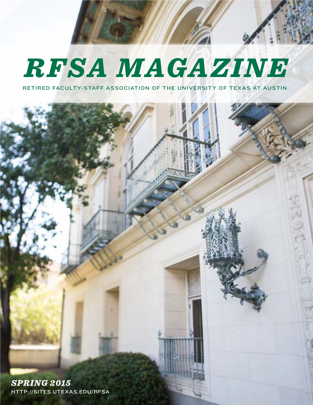 Rfsa Magazine Spring 2015