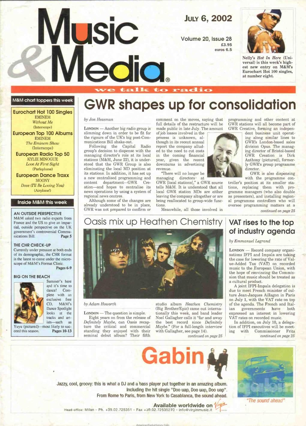 We Taller D Radio GWR Shapes up for Consolidation