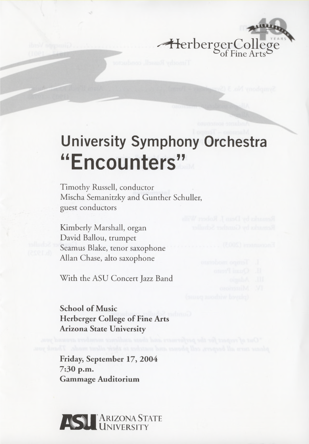 University Symphony Orchestra 