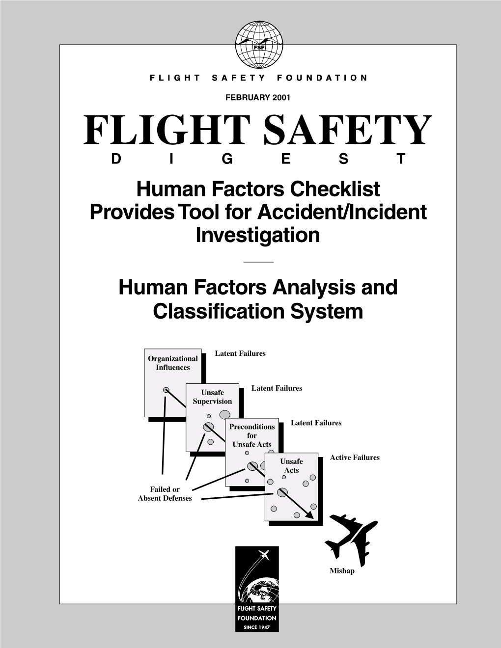 Human Factors Checklist Provides Tool for Accident/Incident Investigation