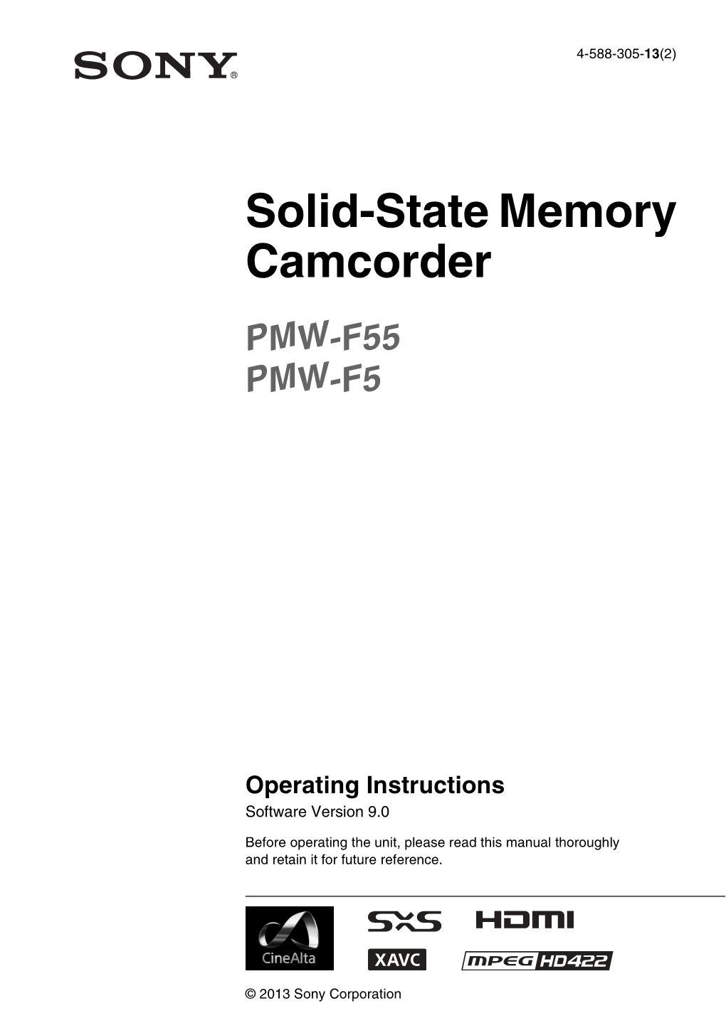 Solid-State Memory Camcorder