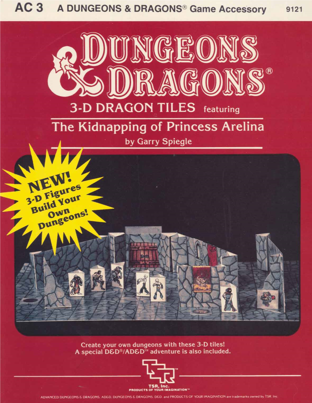 3-D DRAGON TILES Featuring