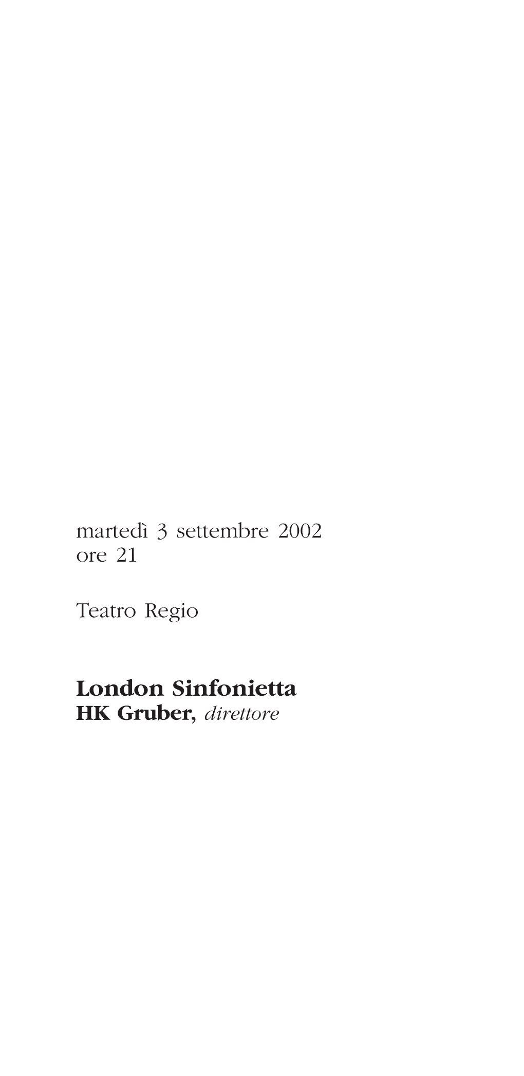 London Sinfonietta