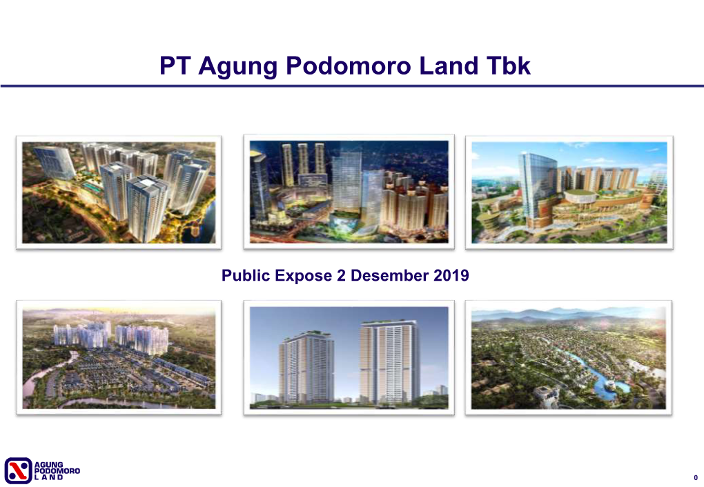 PT Agung Podomoro Land Tbk