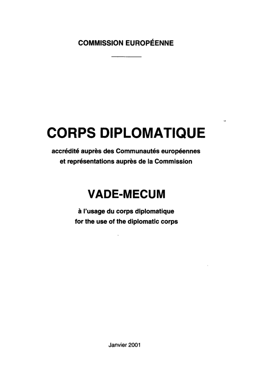 Corps Diplomatique