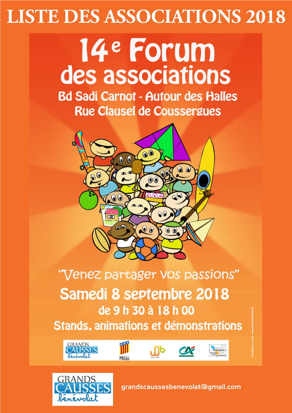 Liste Des Associations 2018