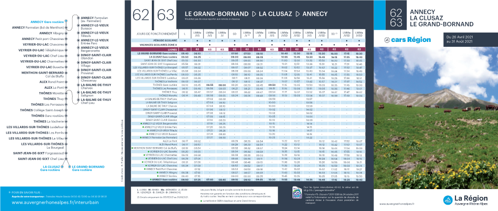 Navette Annecy