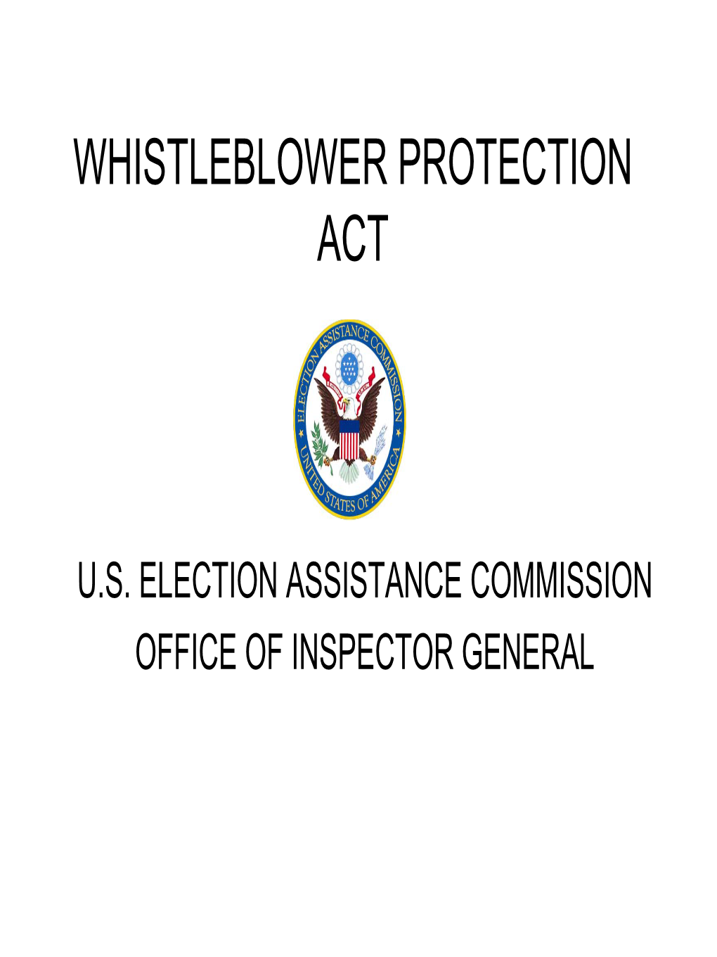 Whistleblower Protection Act