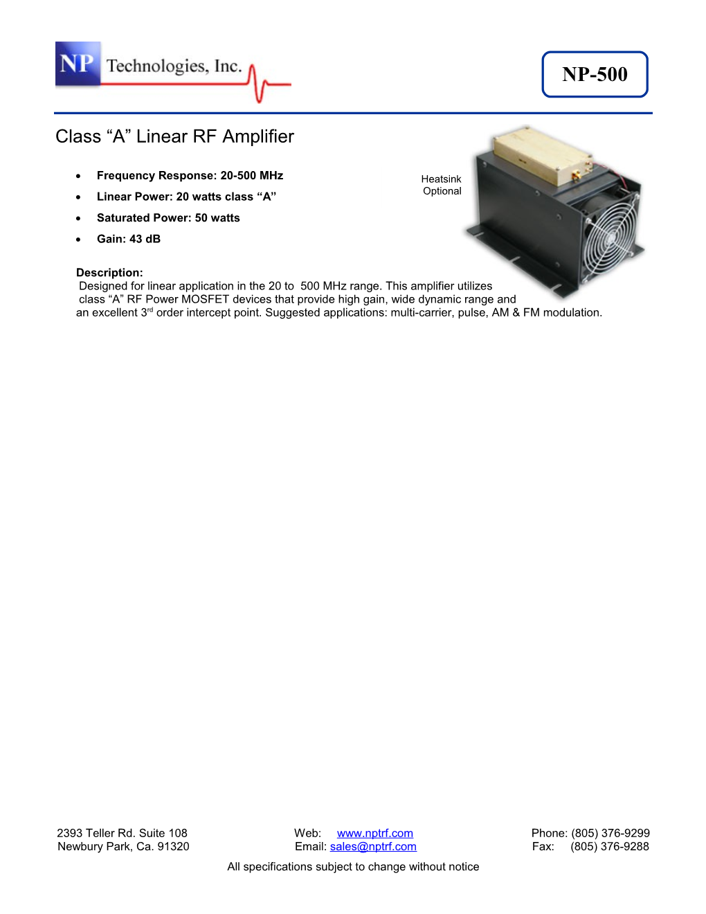 Linear RF Amps