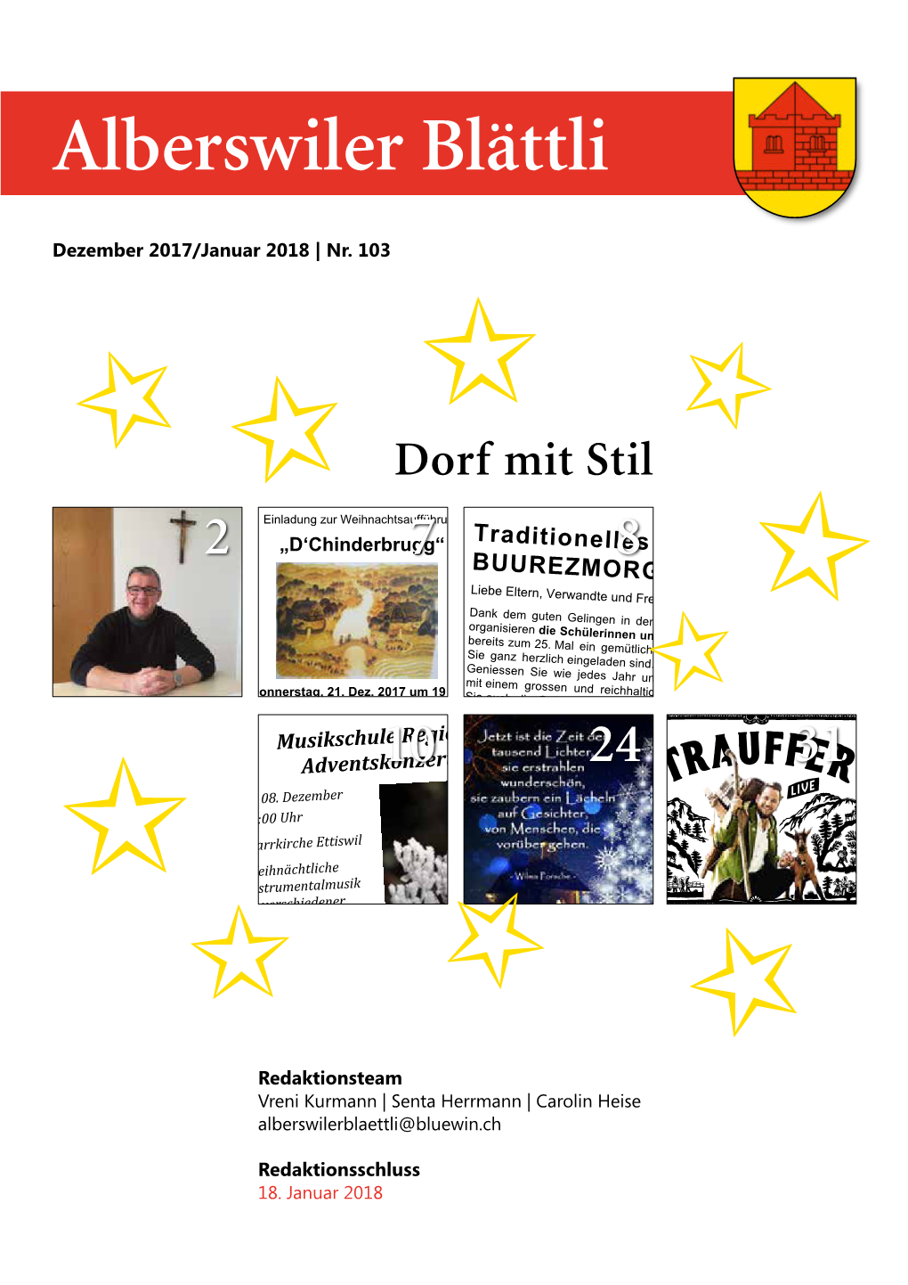 Alberswiler-Blättli Dezember 2017