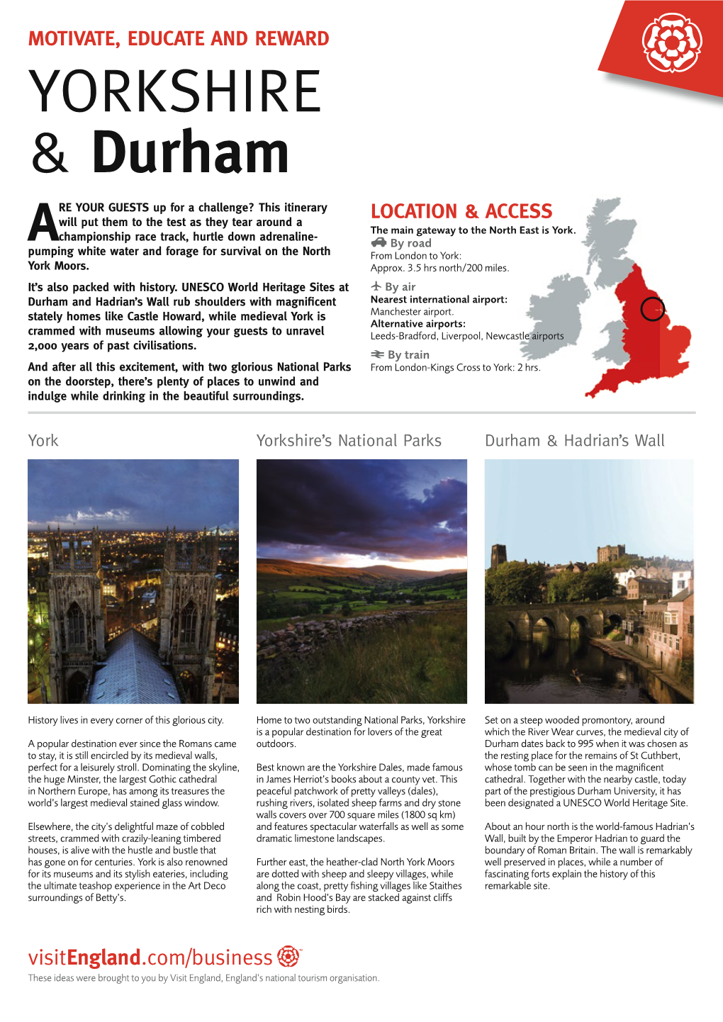 YORKSHIRE & Durham