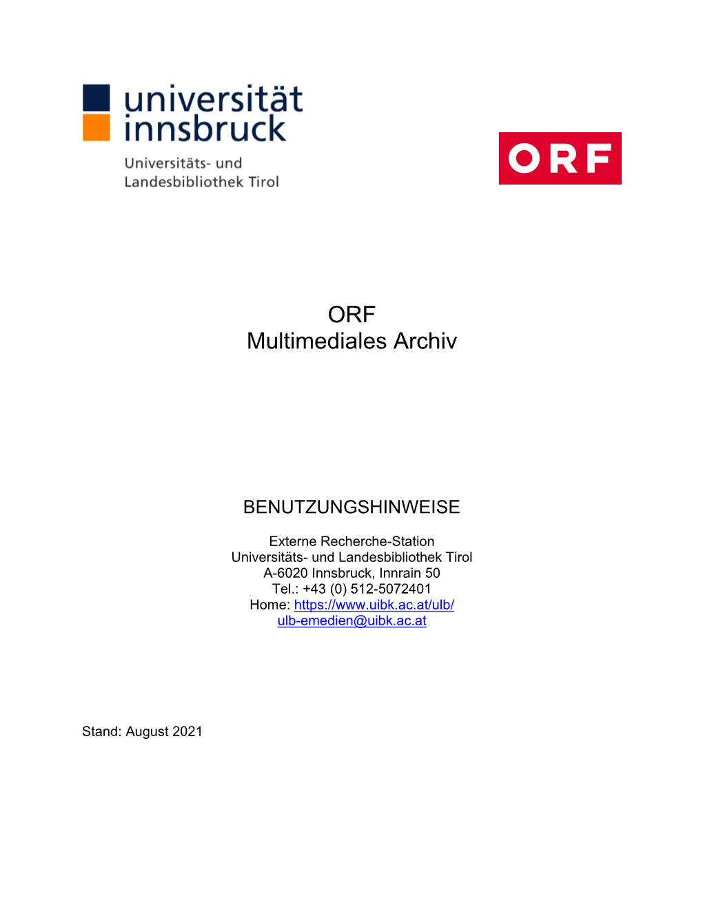 ORF Multimediales Archiv