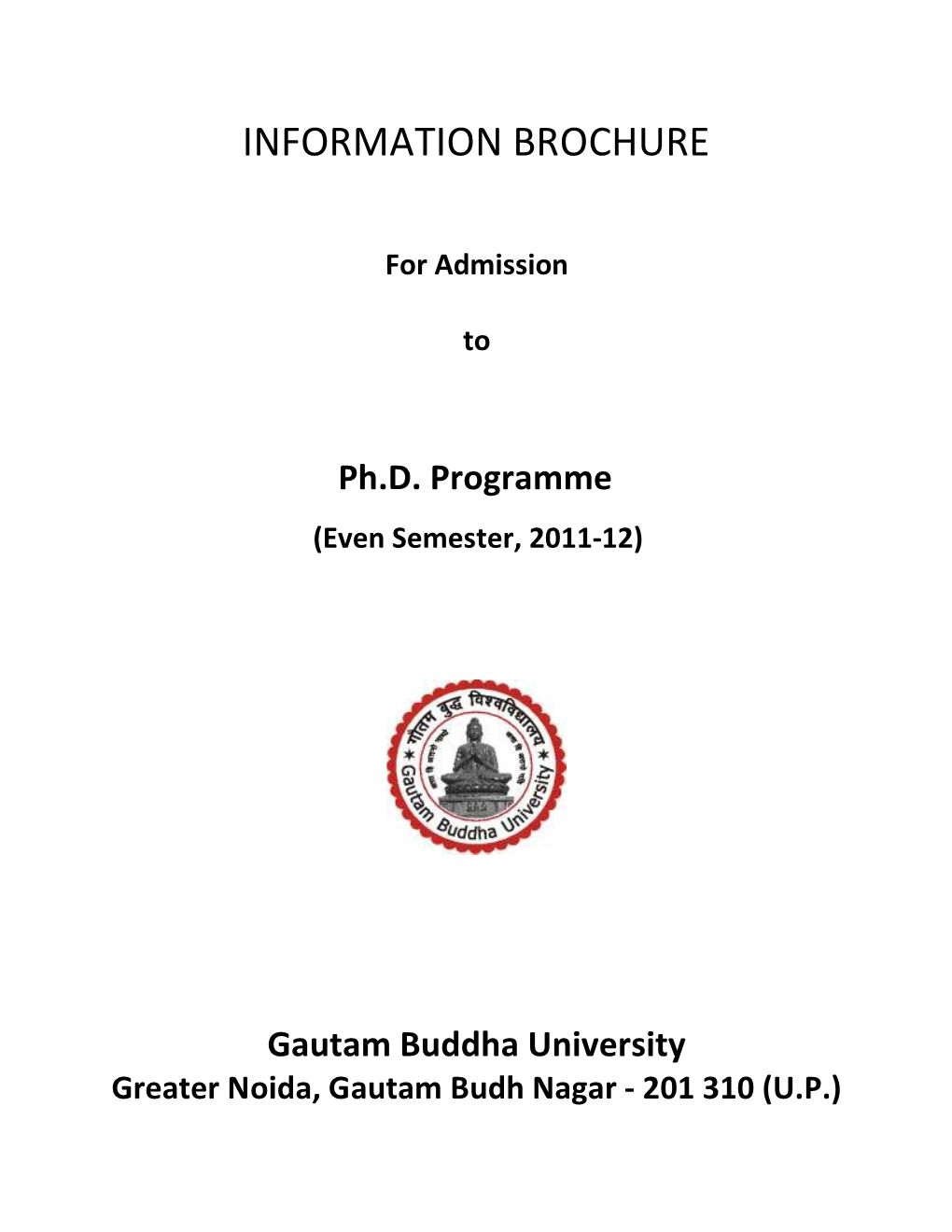 Information Brochure