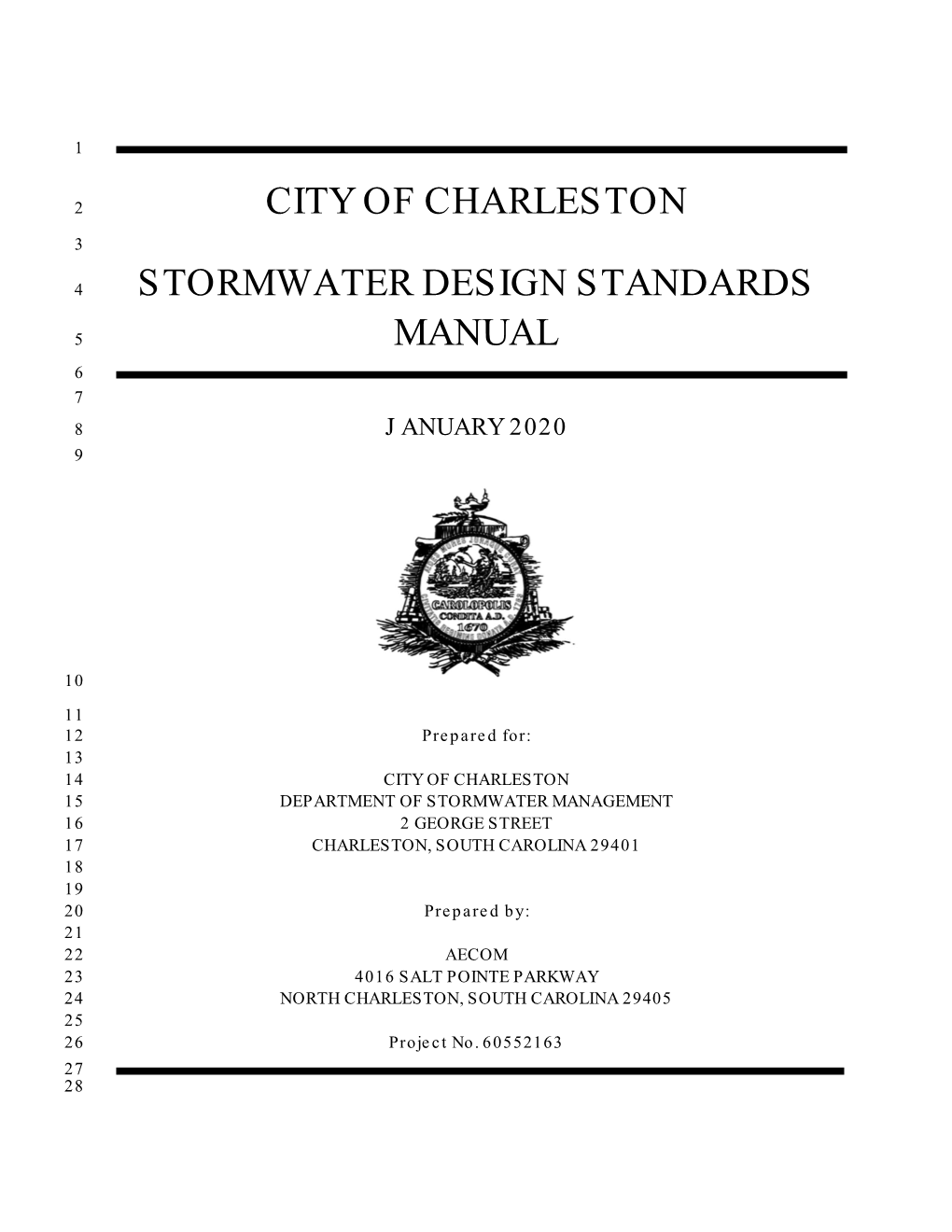 Stormwater Design Standards