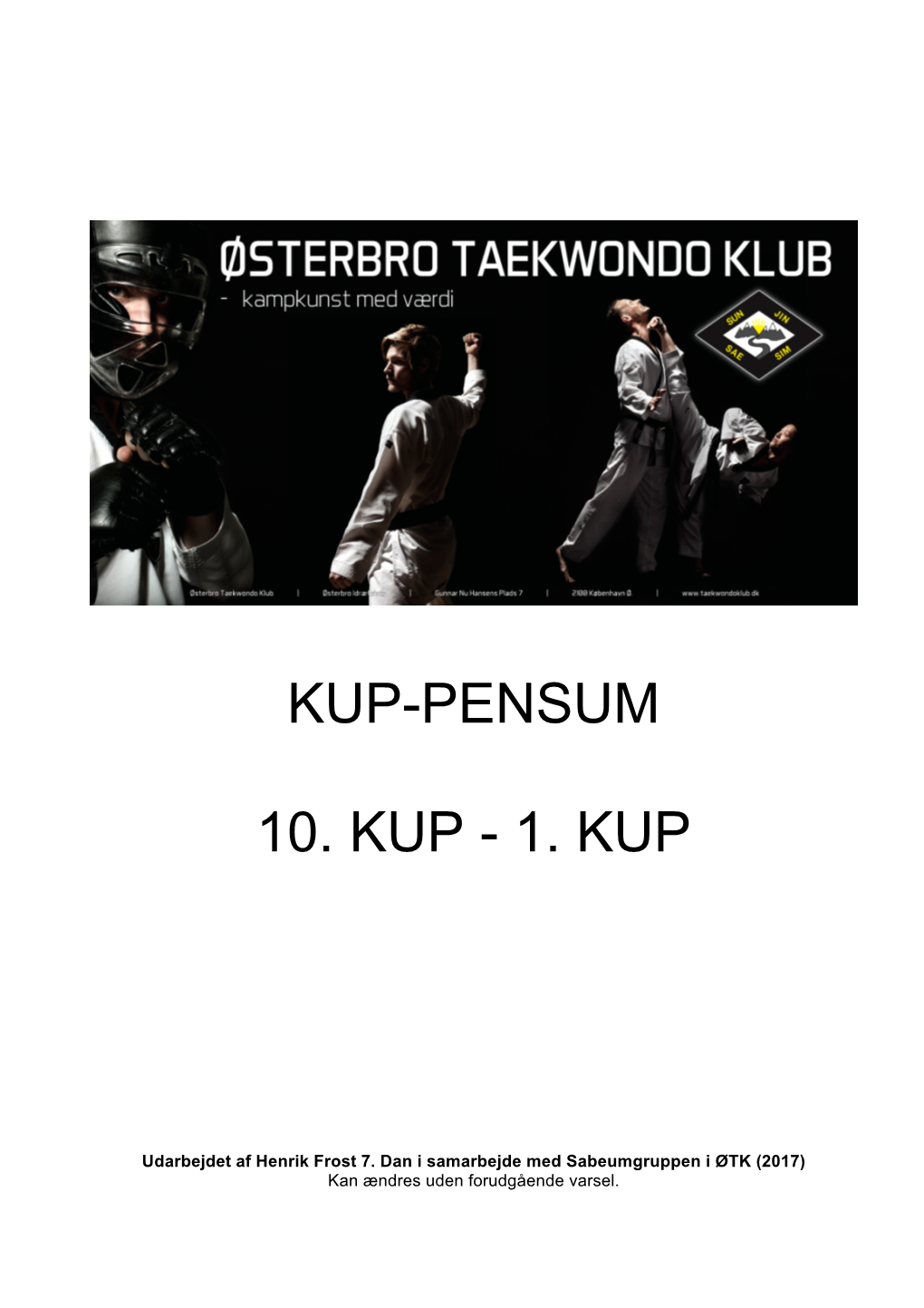 Kup-Pensum 10