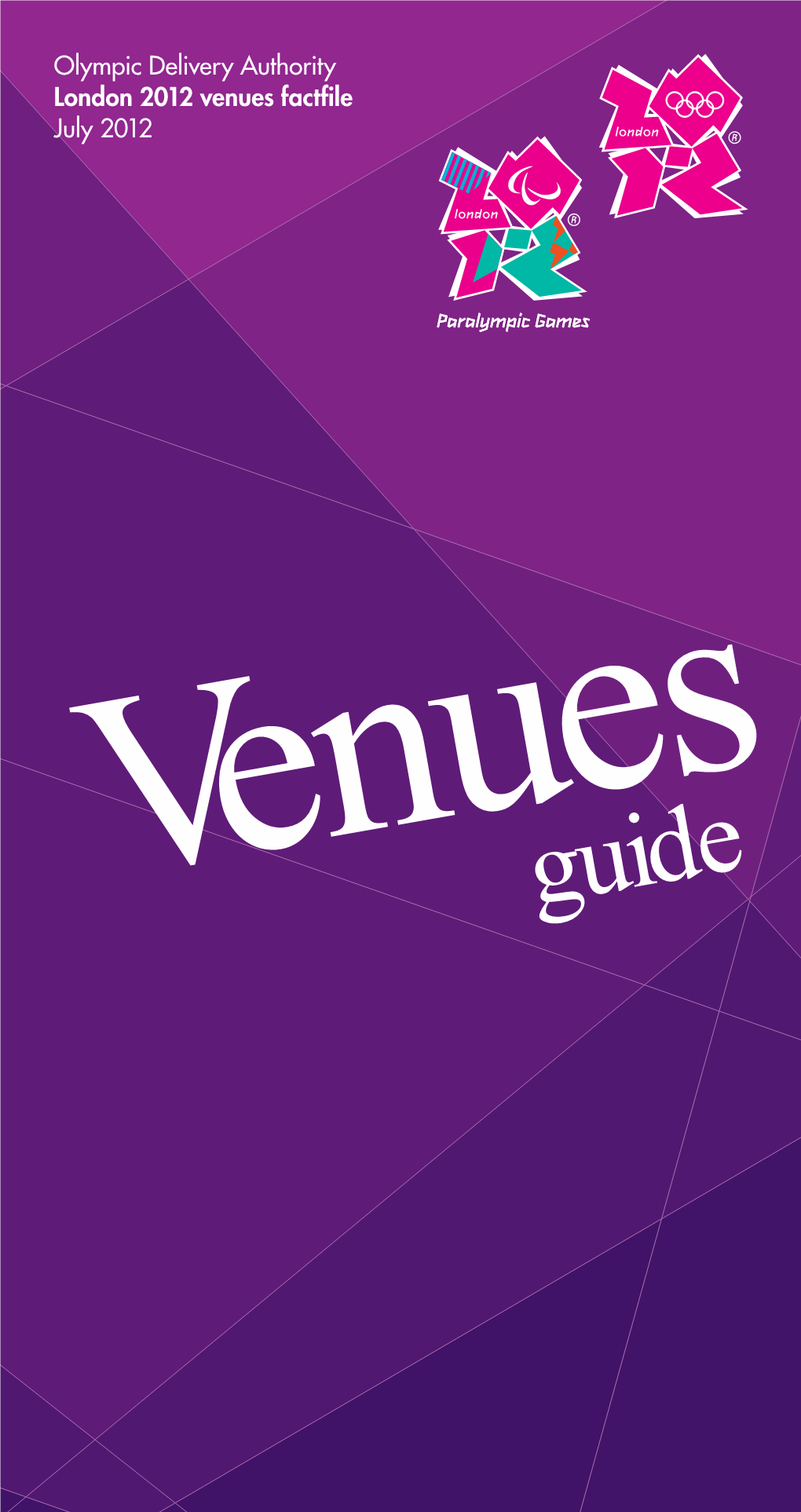 London 2012 Venues Guide