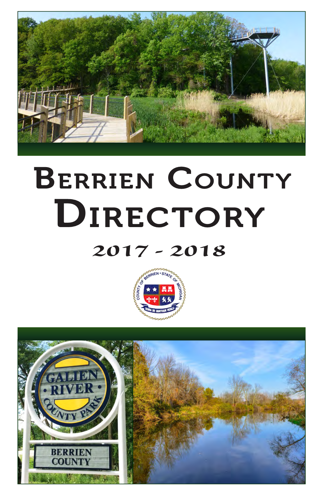 Berrien County Directory 2017 - 2018 Galien River County Park