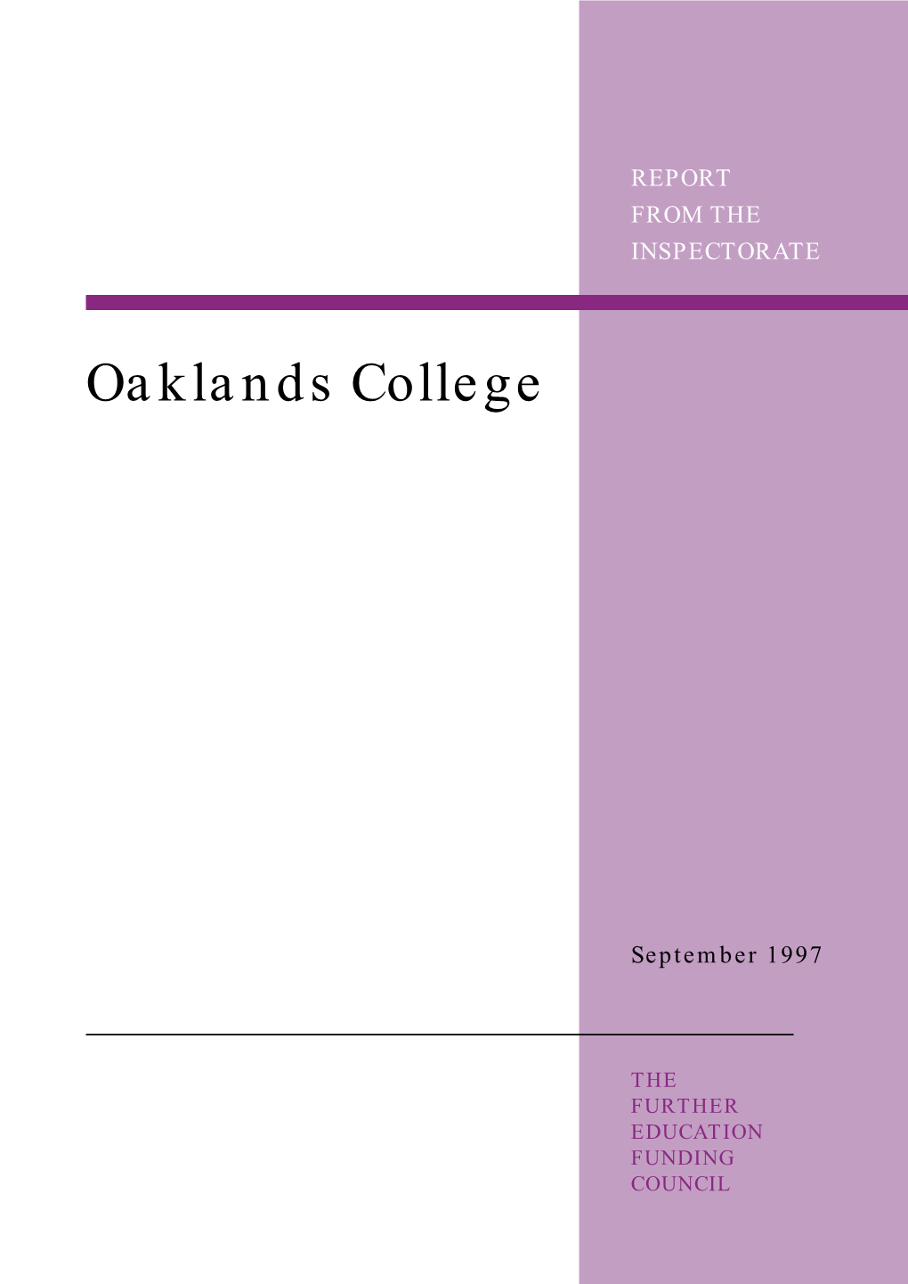 Oaklands College