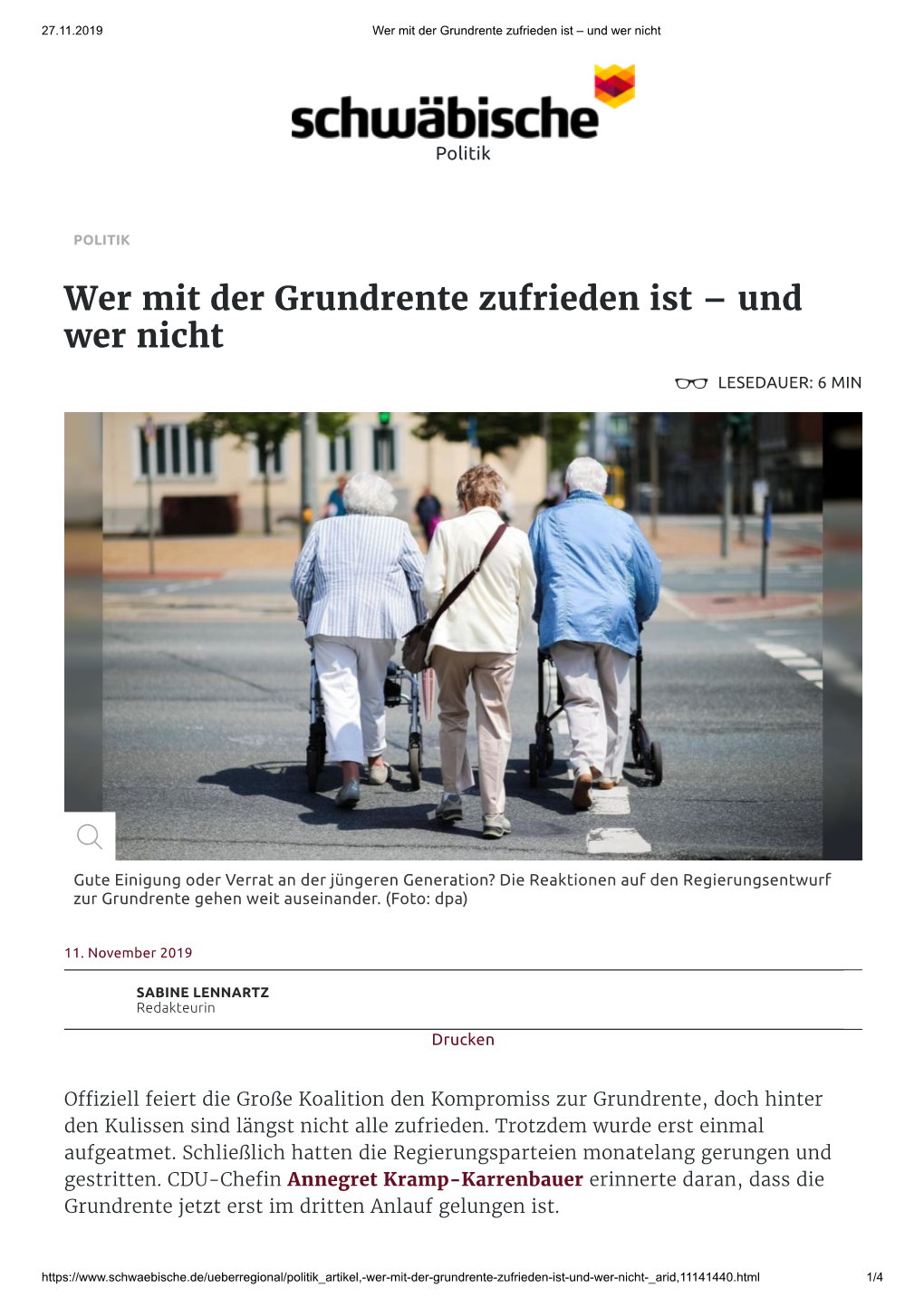 Wer Mit Der Grundrente Zufrieden Ist – Und Wer Nicht