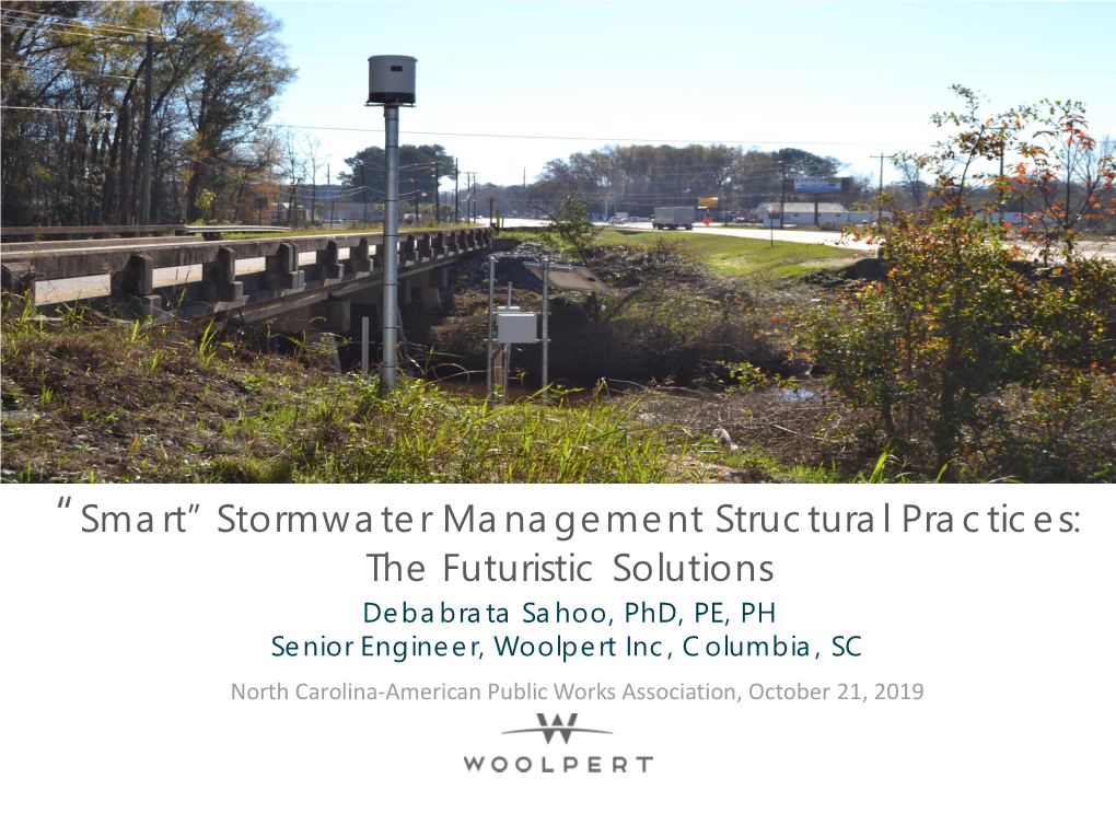 “Smart” Stormwater Management