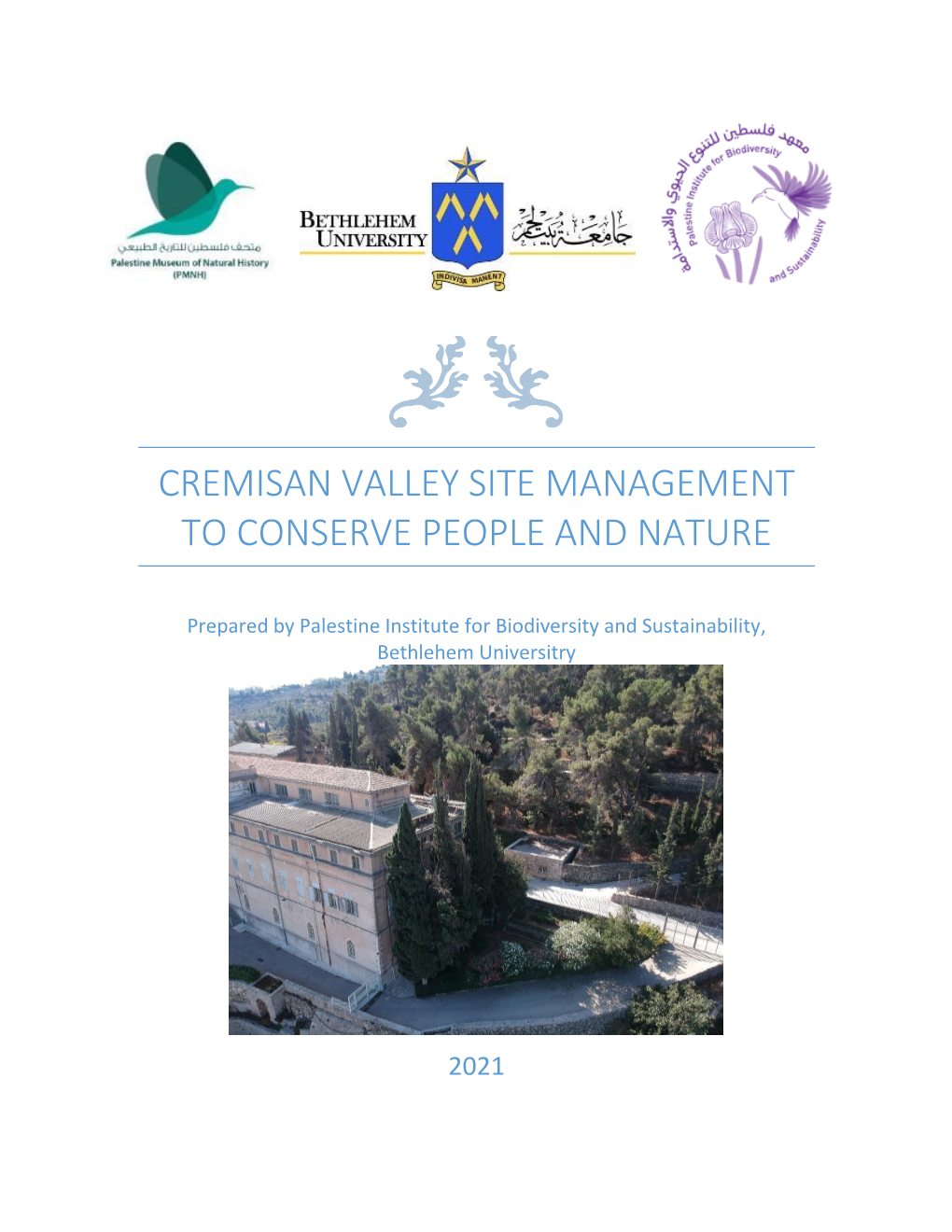 Cremisan Valley Site Management to Conserve People and Nature