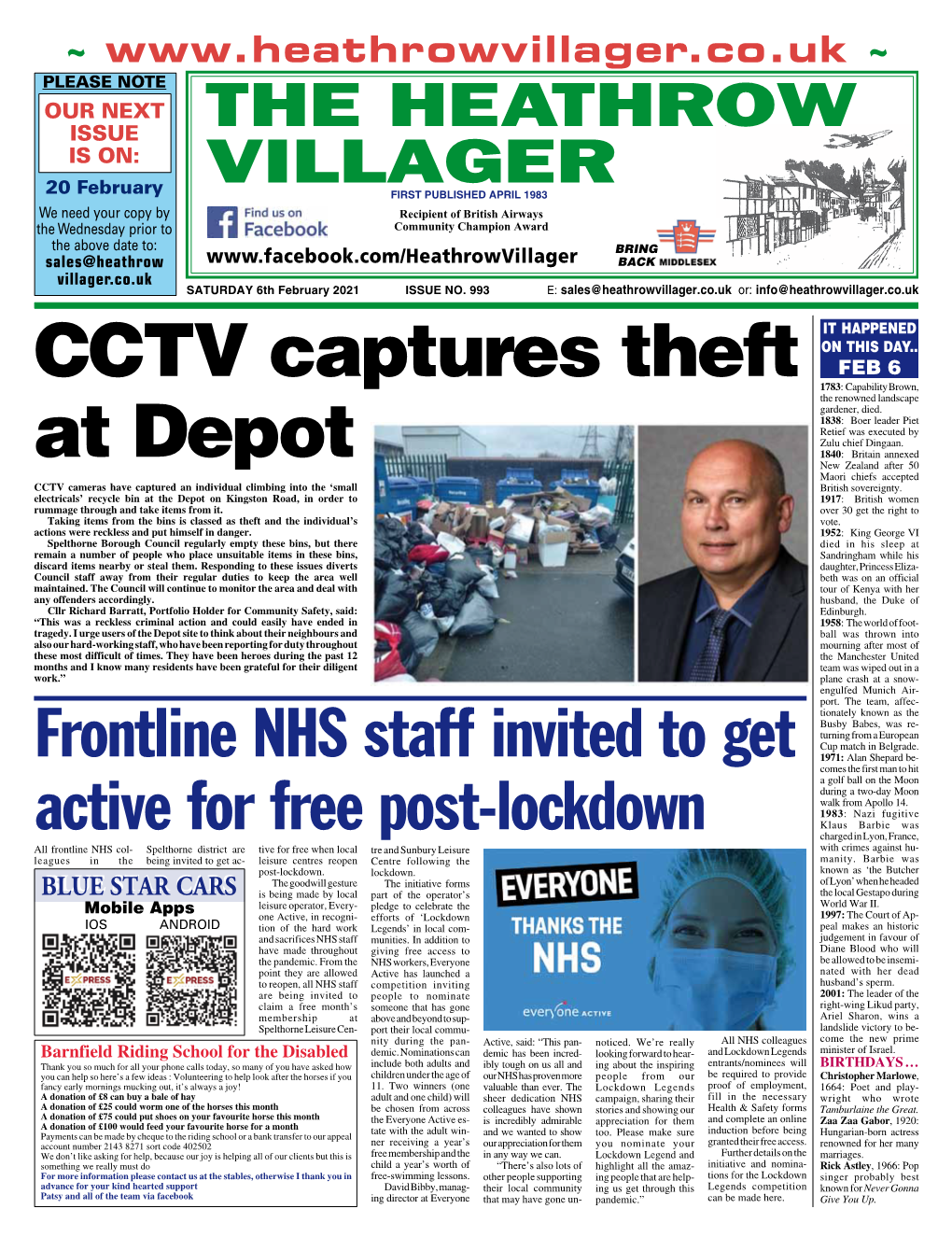 CCTV Captures Theft at Depot